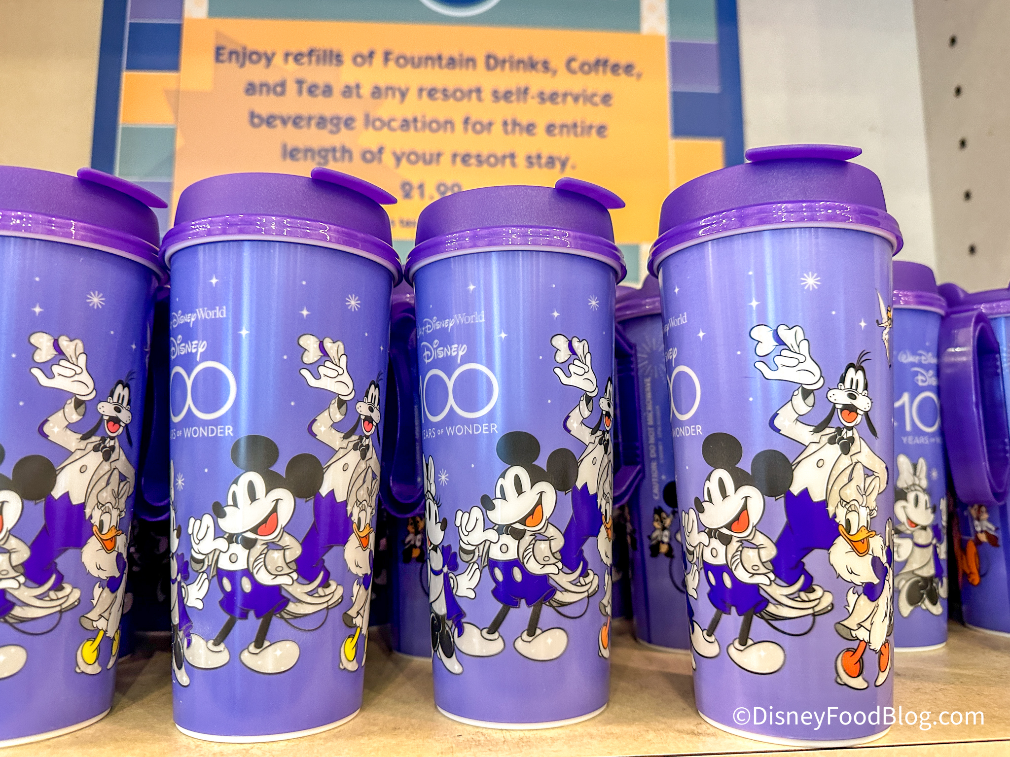 Medium Purple Fountain Plastic Cups