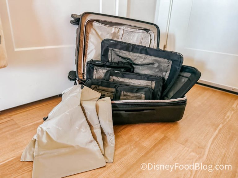 The Ultimate Disney World Packing List For 2024 The Disney Food Blog   Amazon Carry On Luggage Creator Connections 01 768x576 