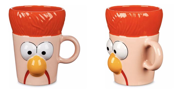 2023 Disney Parks The Muppets Beaker Meep Ceramic Coffee Mug New