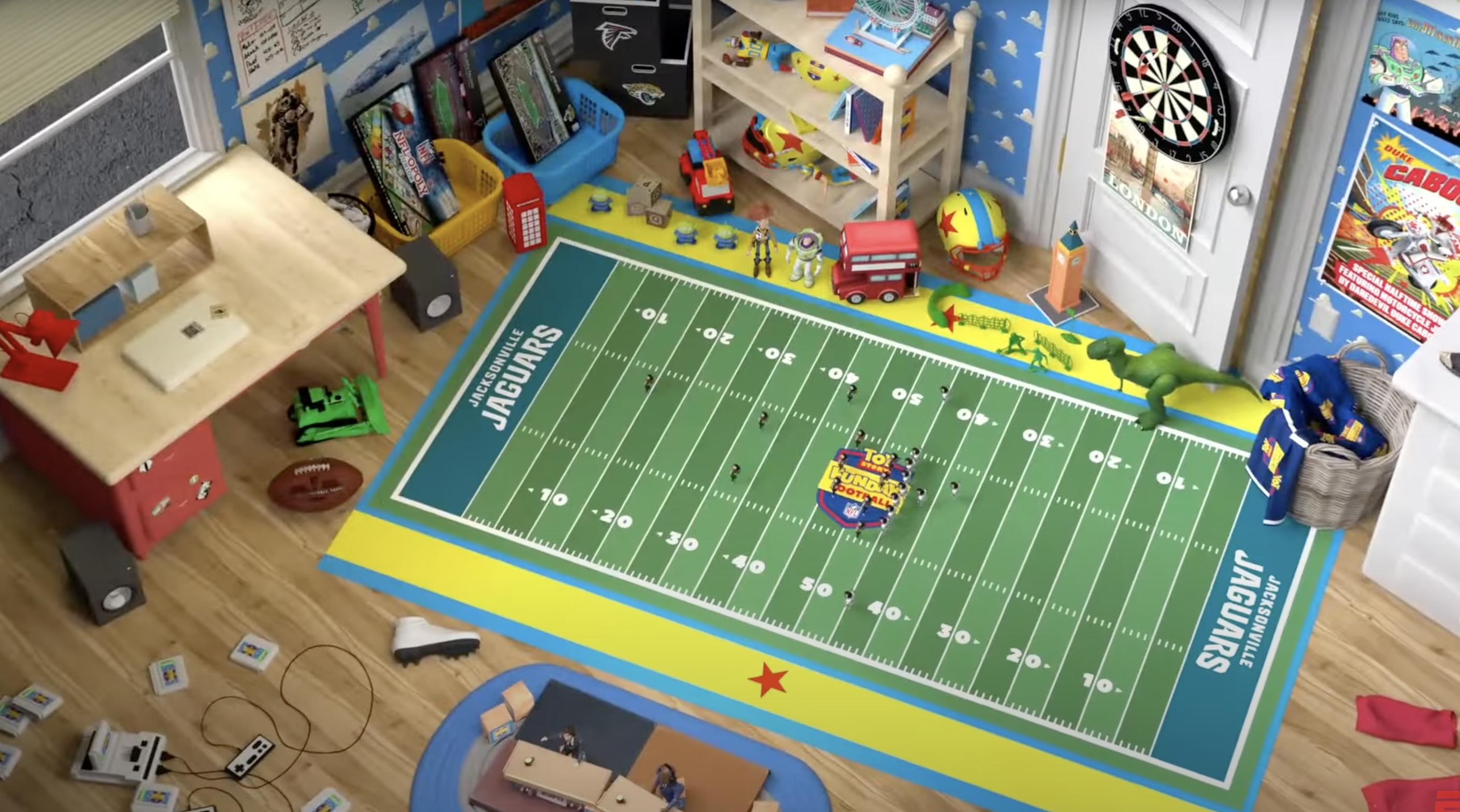 NEWS: Disney Announces First-Of-Its-Kind Animated 'Toy Story' NFL Game