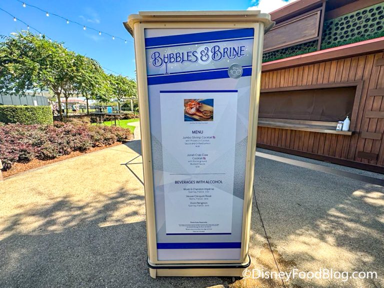 BREAKING: Menus With PRICES Are Up In EPCOT For NEW Food & Wine ...