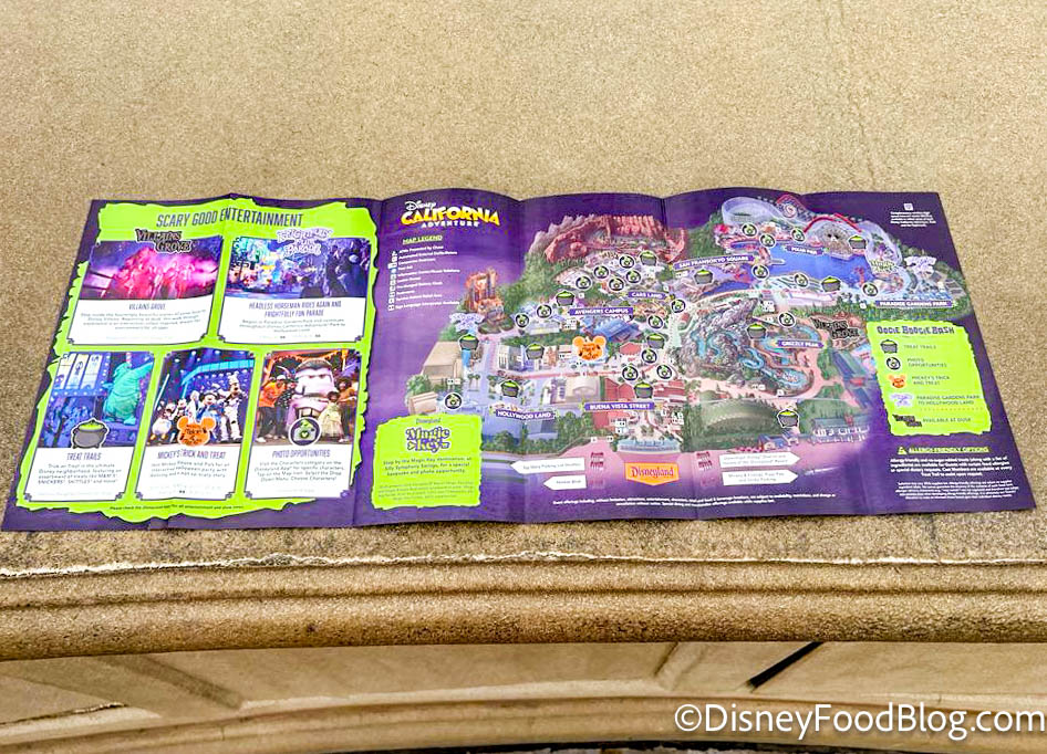 FIRST LOOK at the 2023 Oogie Boogie Bash MAP in Disneyland! Disney by