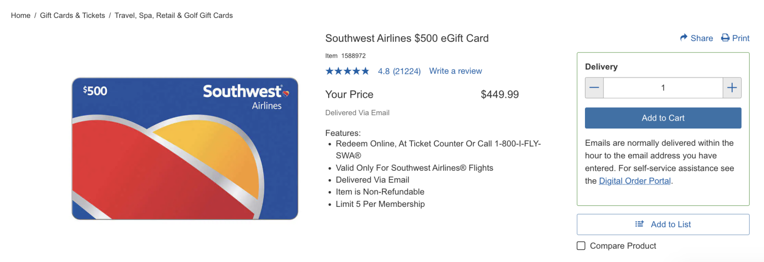 Costco Members Can Save BIG on Southwest Flights! the disney food blog