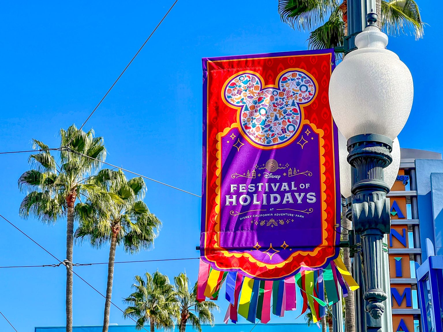 Disneyland Festival of Holidays at Disney California Adventure Park