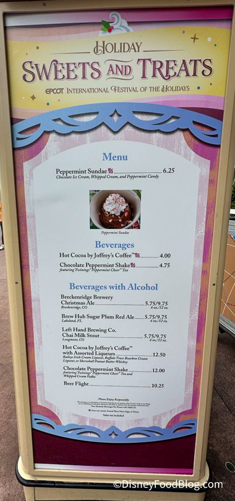 Food Booth MENUS And PRICES Arrive Ahead Of 2023 EPCOT Festival Of The ...