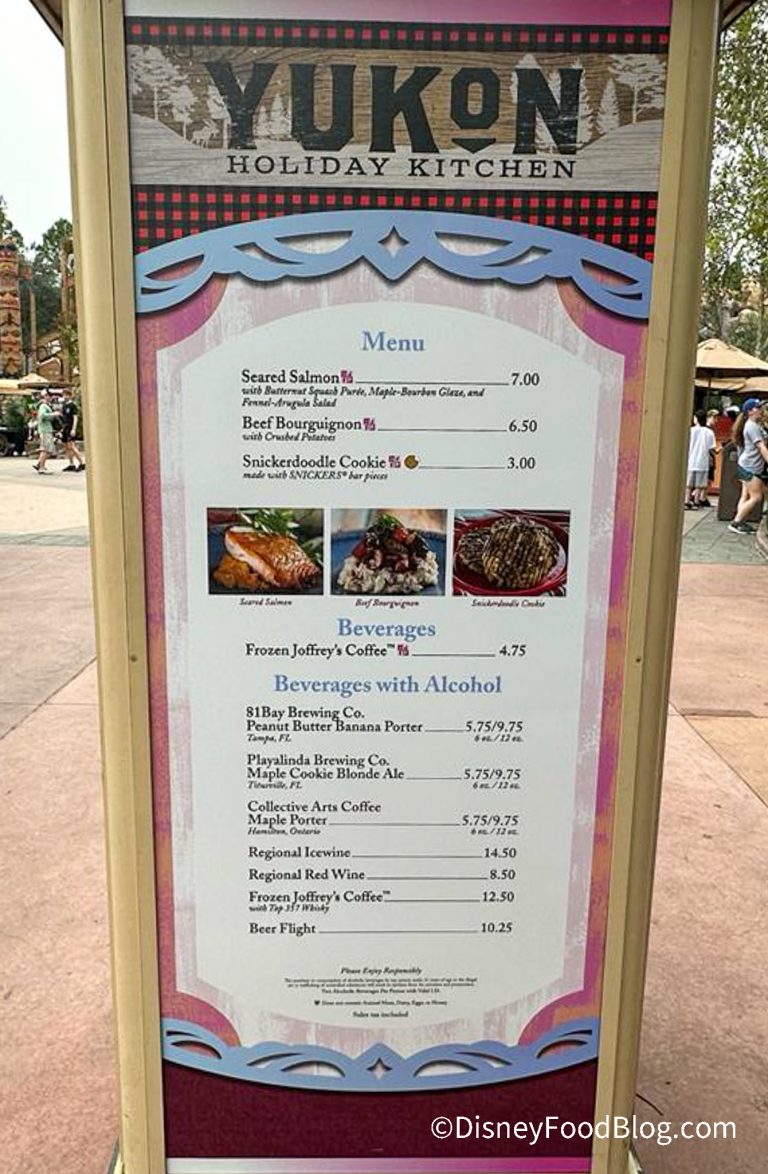 Food Booth MENUS And PRICES Arrive Ahead Of 2023 EPCOT Festival Of The ...