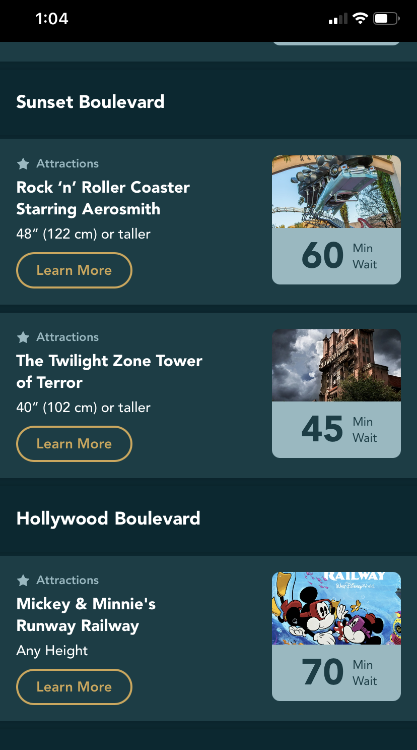 FULL LIST of Rides Open During Jollywood Nights at Disney's Hollywood