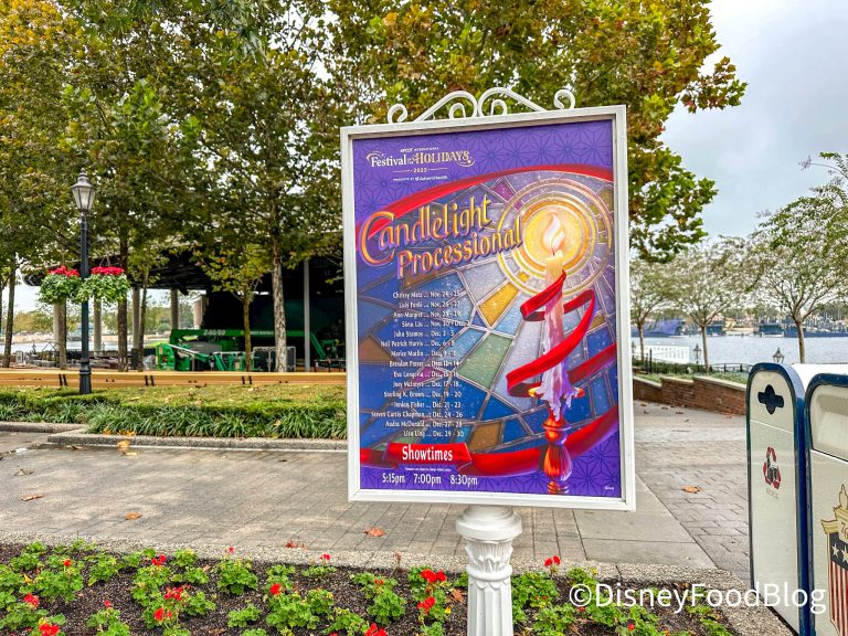 Disney World Candlelight Processional Dining Package the disney food blog