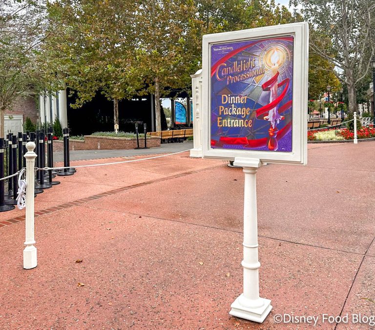 ALERT! You Can Book 2024 EPCOT Candlelight Processional Dining Packages