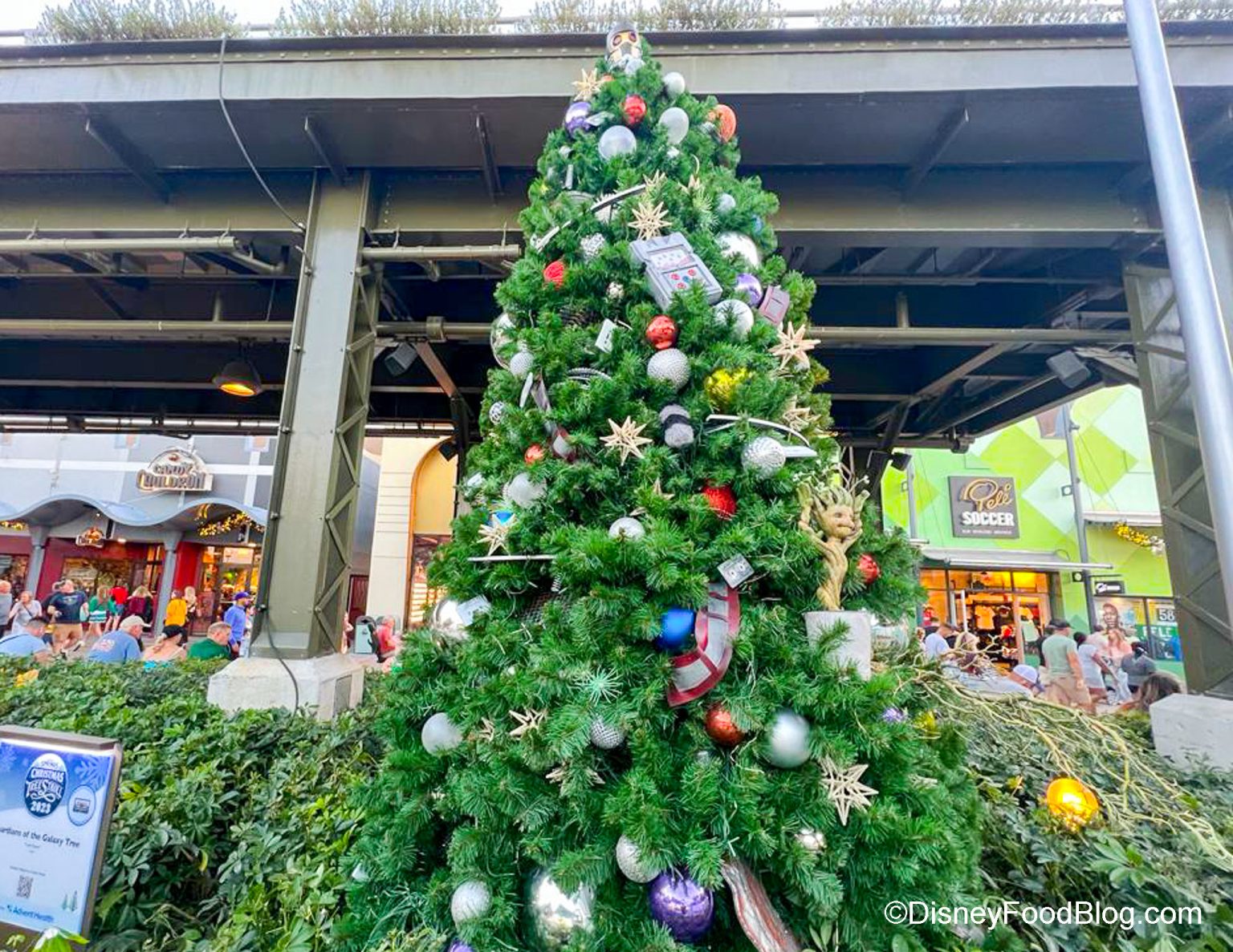 Check Out the AMAZING Trees at the Christmas Tree Stroll in Disney