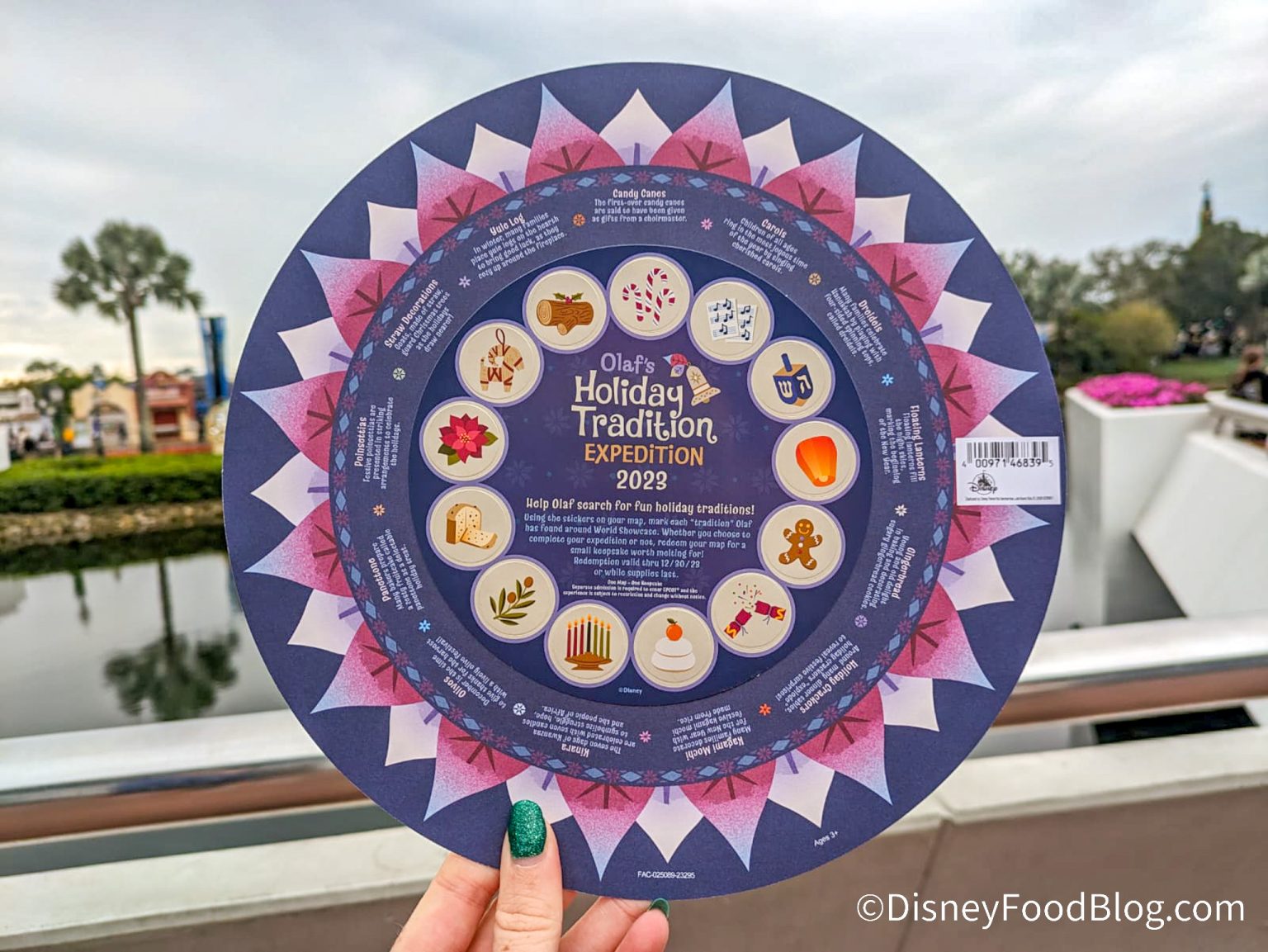 Check Out the PRIZE for the EPCOT Festival of the Holidays Scavenger