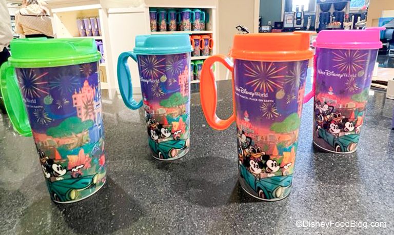 Disney World Resort Hotel Refillable Mugs for 2024 | the disney food blog