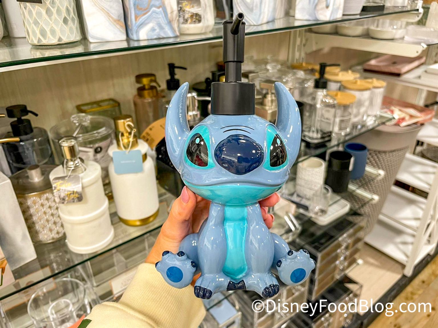 New Video The WORST Restaurants In Disney World The Disney Food Blog   2024 HomeGoods Disney Merchandise Stitch Soap Dispenser 13 1536x1152 