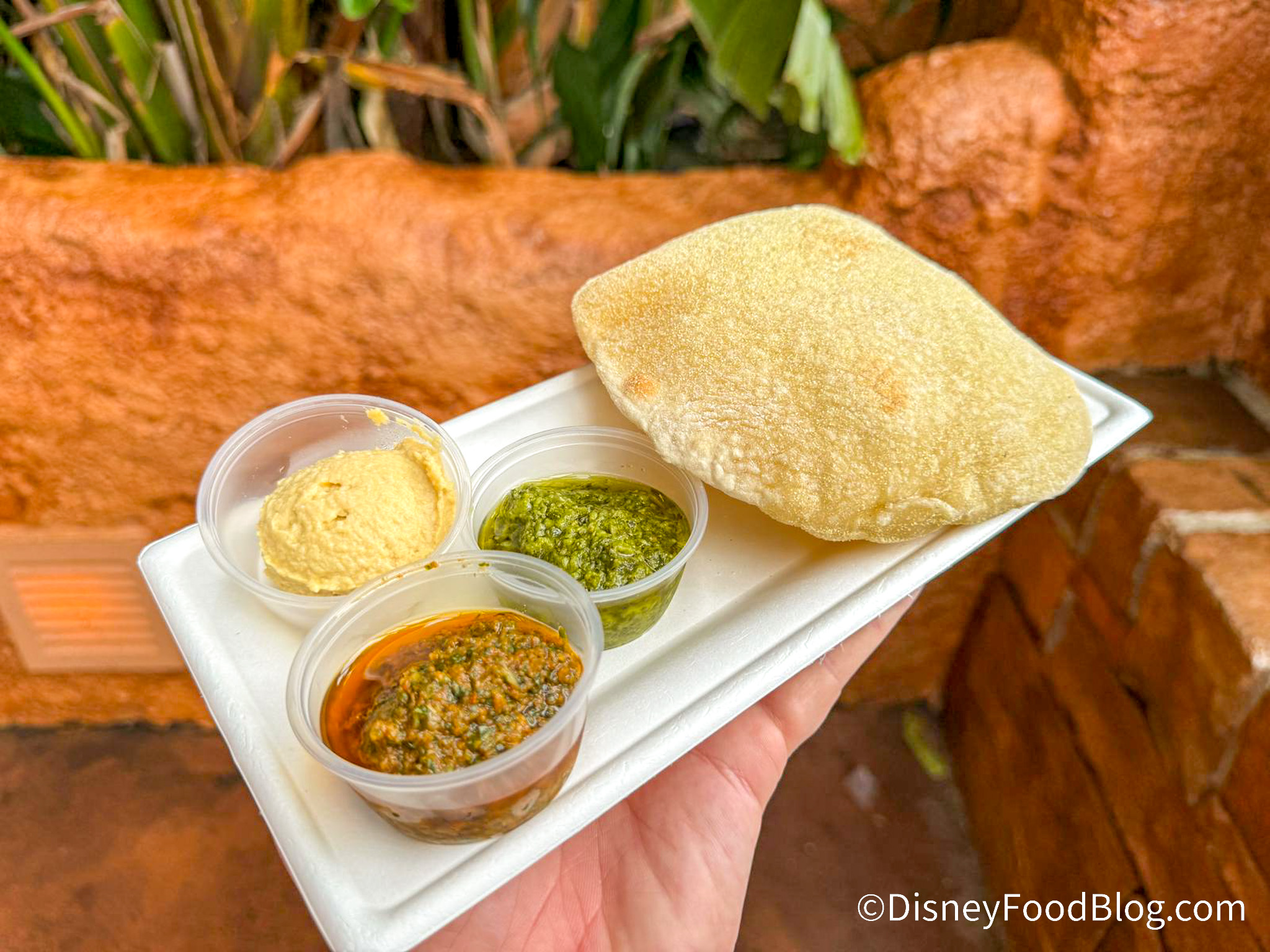 2024 Wdw Epcot Fota Farts Festival Of The Arts Tangierine Cafe Stone Baked Moroccan Bread 