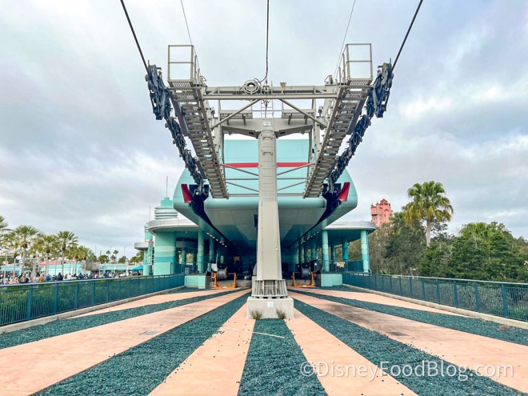 Part of the Disney World Skyliner Reopens TOMORROW! the disney food blog