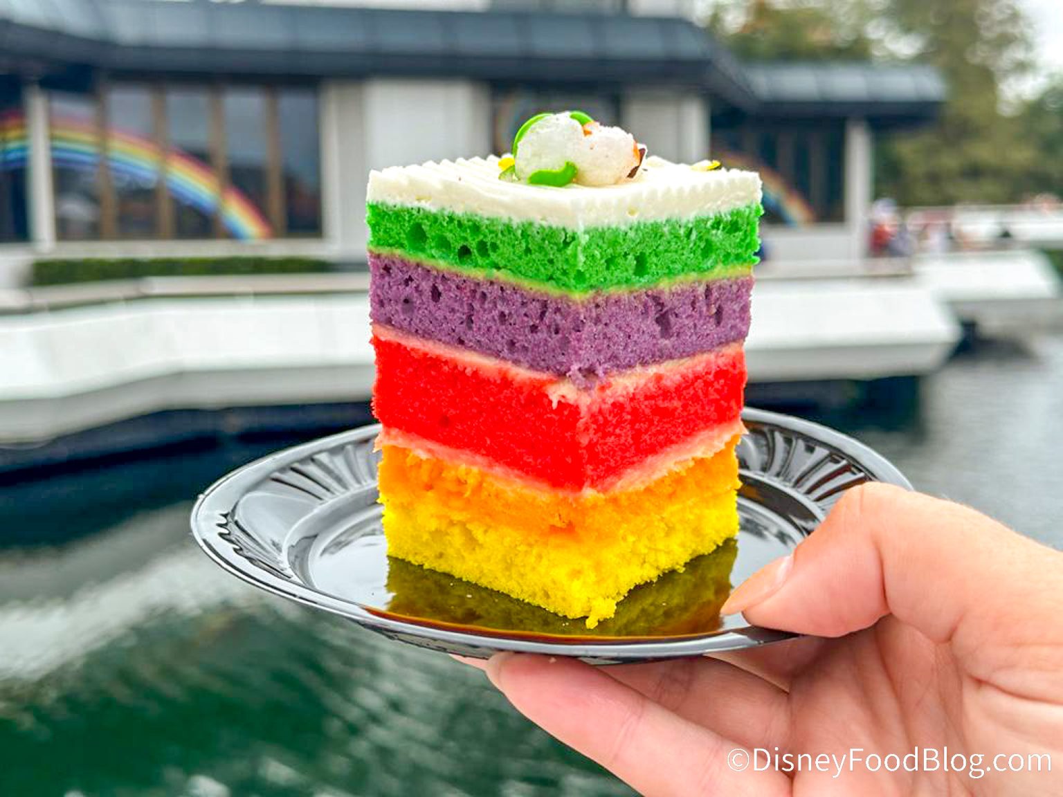 2024 EPCOT Festival Of The Arts Booths Menus And FOOD PHOTOS The   2024 Wdw Epcot World Celebration Fota Farts Festival Of The Arts Figment Inspiration Odyssey Rainbow Cake 1536x1152 