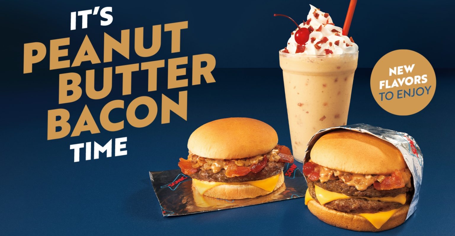 PEANUT BUTTER and BACON on a BURGER?! We Have Concerns, Sonic! | the ...