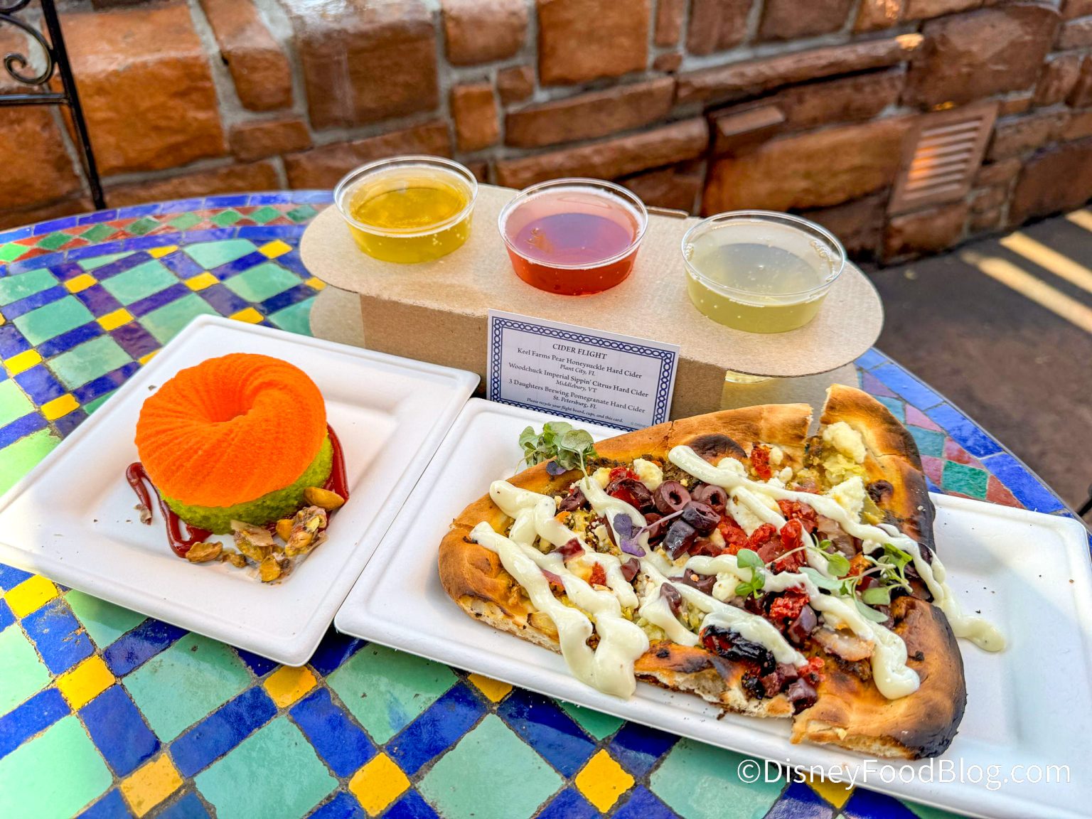 2025 EPCOT Flower and Garden Festival Booth Menus and Food Photos the disney food blog