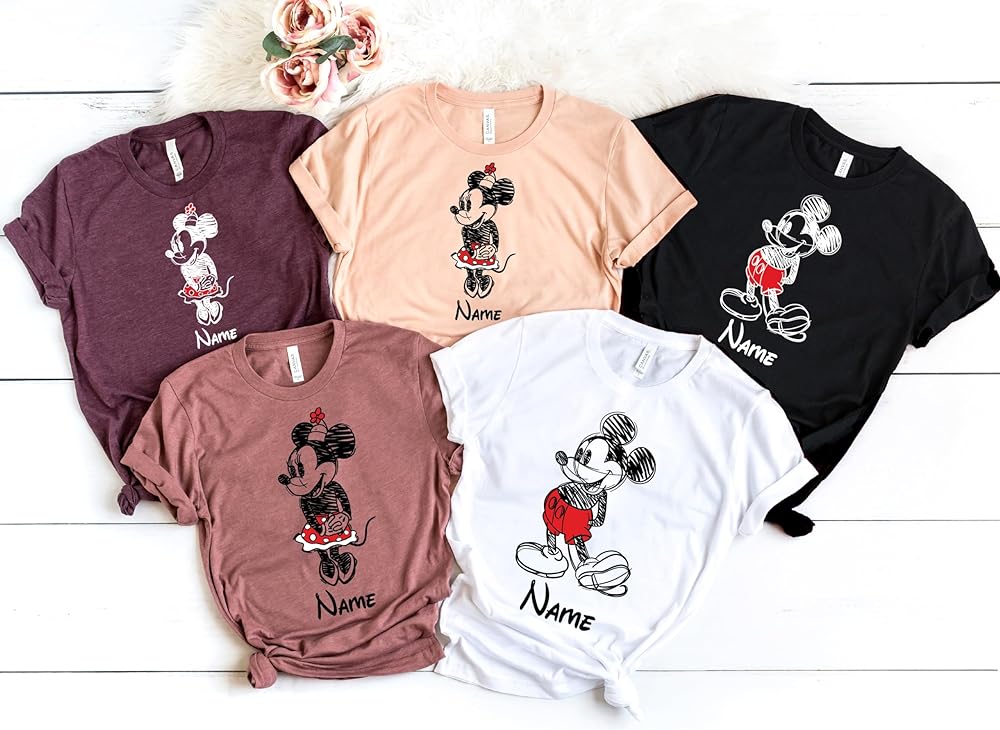 Personalized Disney Cruise Line 2024 Shirt, Mickey and Friends