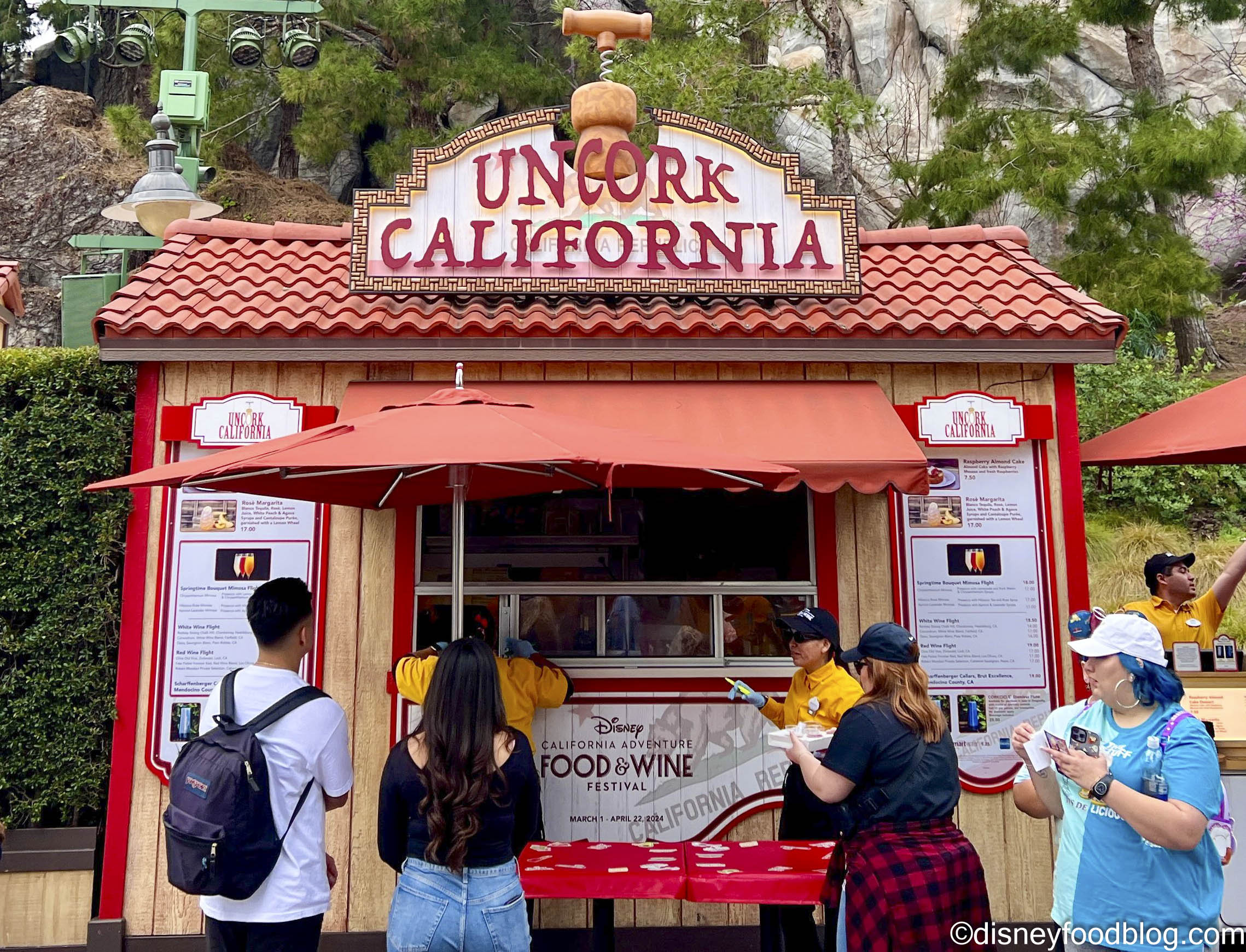 2025 Disney California Adventure Food and Wine Festival Uncork