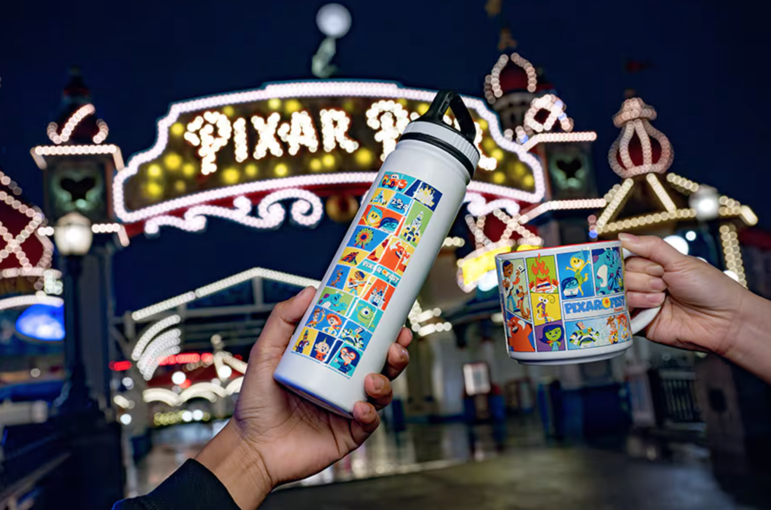 Pixar Fest 2024 Popcorn Bucket Trina Evangelia