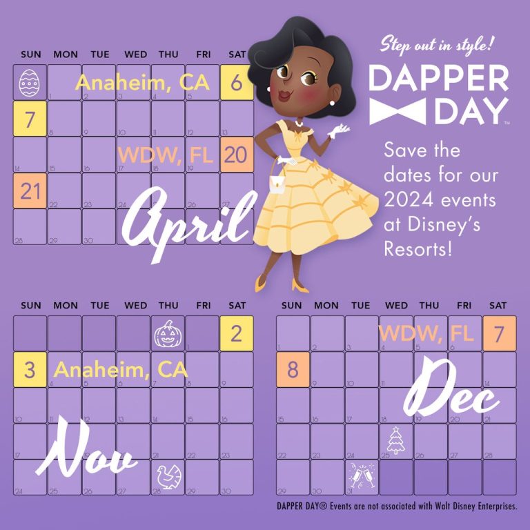 2024 Dapper Days Have Been Announced! the disney food blog