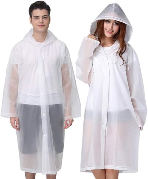 Reusable ponchos