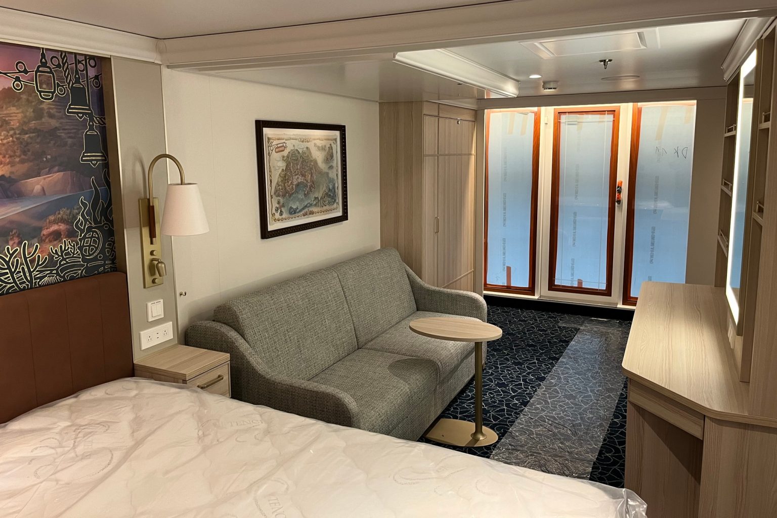 NEW LOOK at Disney's Stateroom Cabins on the Treasure Cruise Ship | the ...