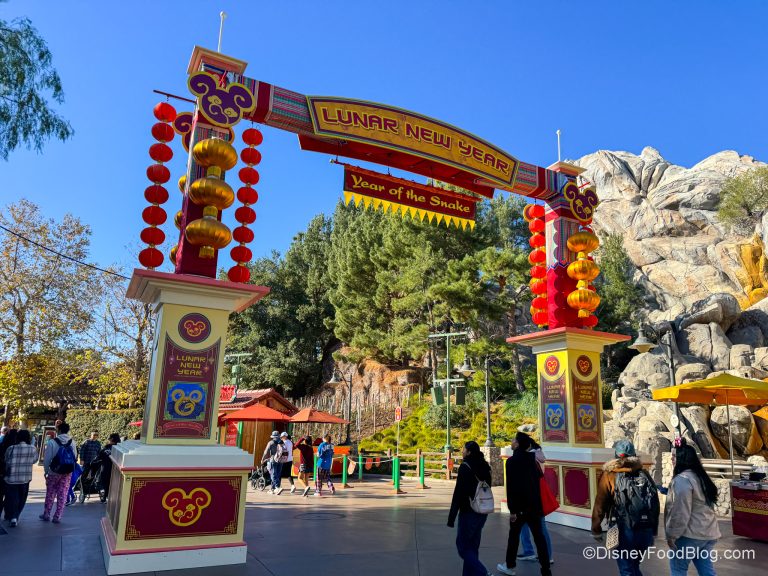 Everything You NEED to Eat and Drink at Disney's 2025 Lunar New Year