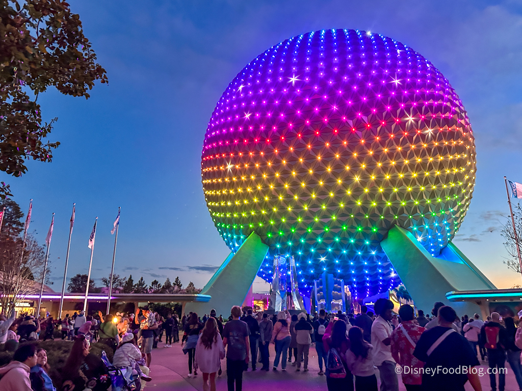 Spaceship Earth Looks DIFFERENT for the 2025 EPCOT Festival of the Arts