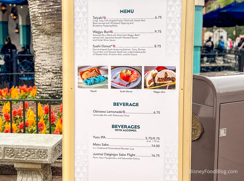 BREAKING FIRST FOOD PRICES Spotted Ahead of EPCOT Festival of the Arts