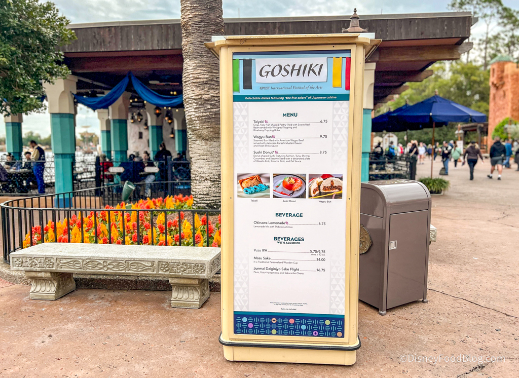 BREAKING FIRST FOOD PRICES Spotted Ahead of EPCOT Festival of the Arts