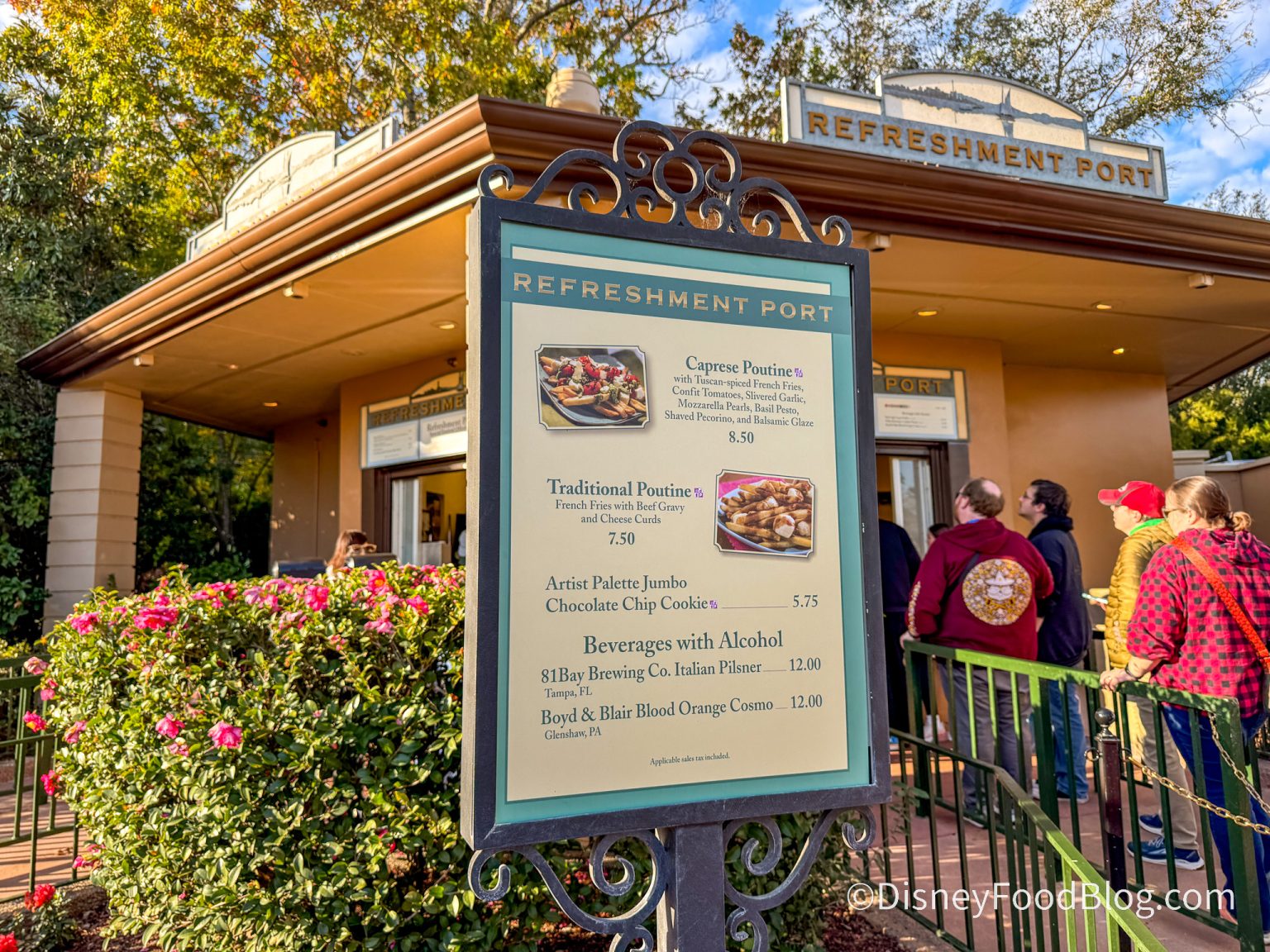 2025 epcot festival of the arts refreshment port the disney food blog