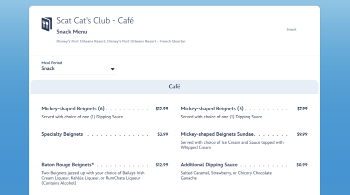 Scat-Cat-Club-Menu-Port-Orleans-French-Q